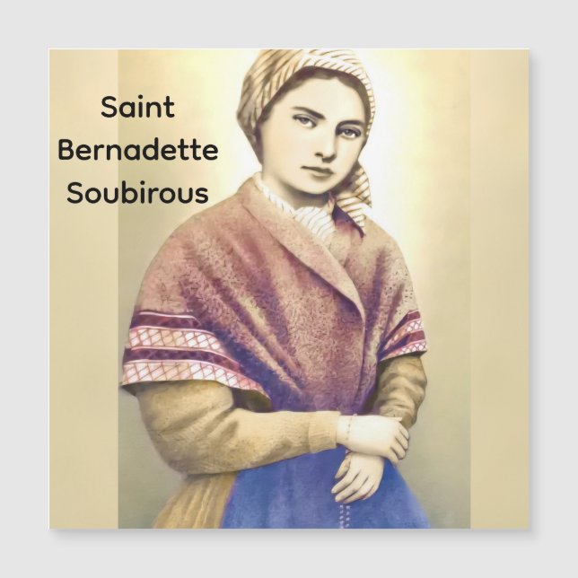 Saint Bernadette Soubirous (Frente)