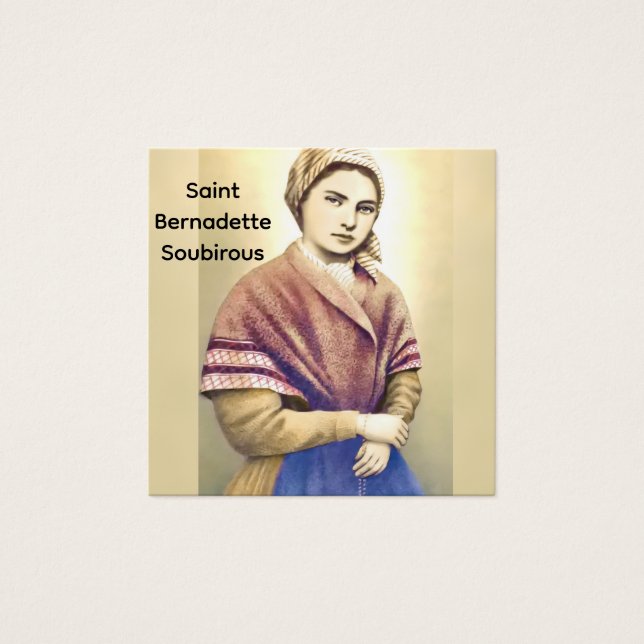 Saint Bernadette Soubirous (Frente)