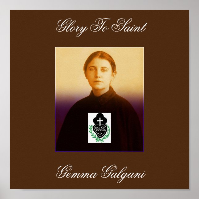SAINT GEMMA POSTER (Frente)