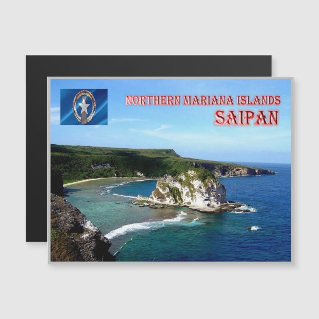 Saipan - Ilhas Mariana Norte - (Frente/Verso)