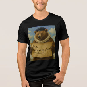 Sair, perseguido por um urso citação de Shakespear