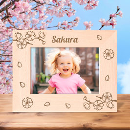 Sakura Cherry Blossoms Nome personalizado 7x5
