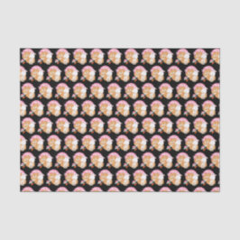 SAKURA - Chow - papel preto dos TECIDOS