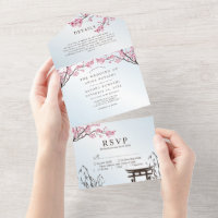 Sakura Flor de Cerejeira Japonesa Casamento Asiáti