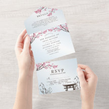 Sakura Flor de Cerejeira Japonesa Casamento Asiáti