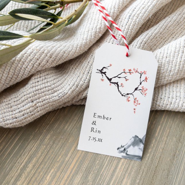 Sakura Mountain | Etiqueta de Oferta Casual de Cas (Criador carregado)