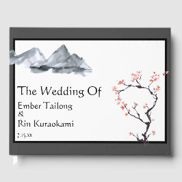 Sakura Mountain | Livro de Convidados Casual
