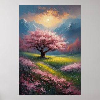 Sakura Reverie, Poster de Arte Digital