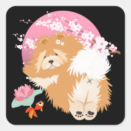 SAKURA - Vaca - adesivos pretos