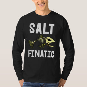 Sal Tee Finatic Tee Skeleton Fish Bone Camisetas N