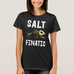Sal Tee Finatic Tee Skeleton Fish Bone Camisetas N