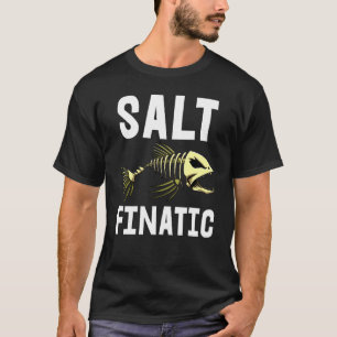 Sal Tee Finatic Tee Skeleton Fish Bone Camisetas N