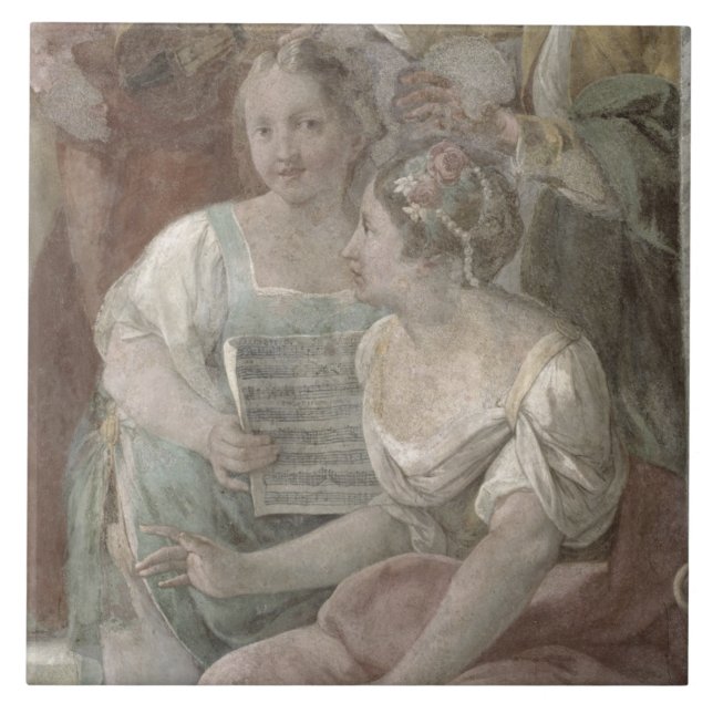 Sala da música (fresco) (detalhe de 60259) (Frente)