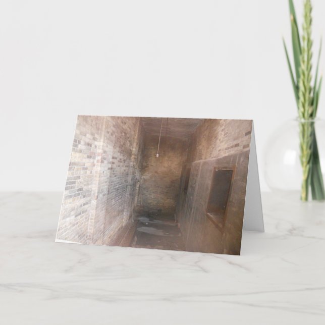 "Sala de depósito de Lowertown" - Cartão Hallowe'e (Frente)