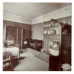 Sala de estar, casa de Kelmscott, Londres, 1896