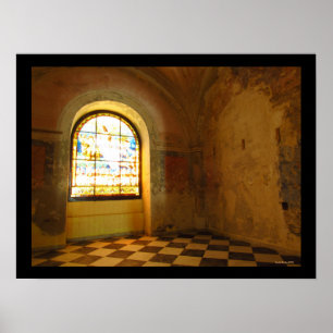 Sala na Catedral de San Juan Bautista Poster