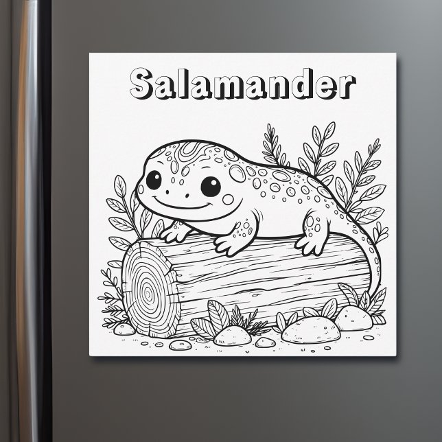 Salamander | Página de Coloração da Criança (Criador carregado)