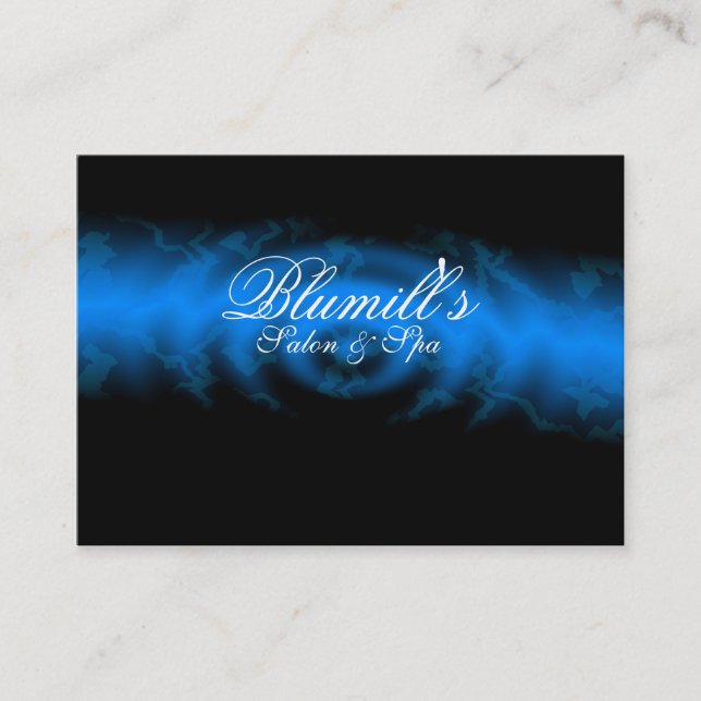 Salão de beleza da terapia da massagem & cartão de (Frente)