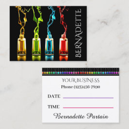 Salão - Técnico-unha - Cartão de Compromisso