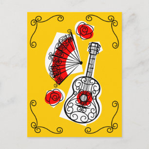 Salas de Souvenirs Espanhol - cartão postal vertic