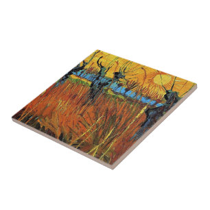 Sálemas ao Pôr-do-Sol,Vincent van Gogh
