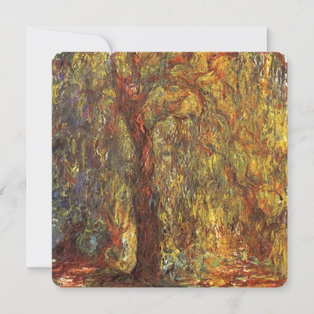 Salgueiro Chorão de Claude Monet, Arte Fina Antiga (Frente)