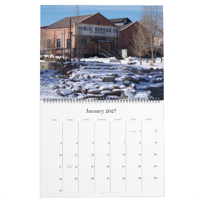 Salida Colorado, Calendário 2013 (Jan 2027)