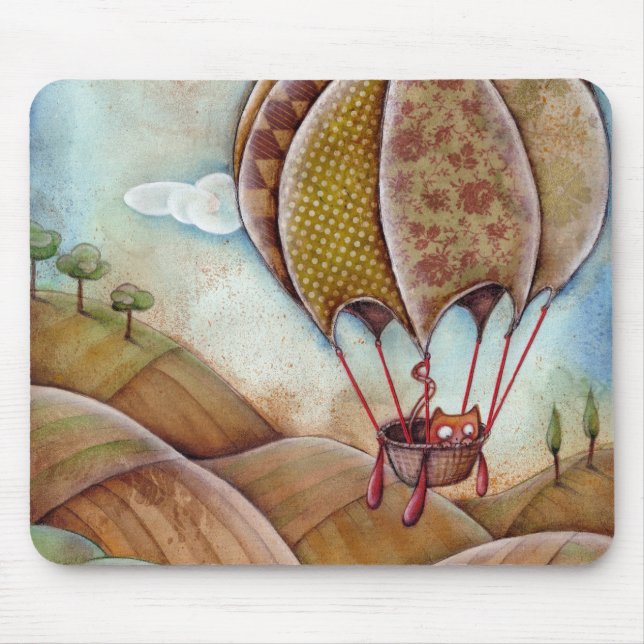 Sally Sewing - mousepad (Frente)