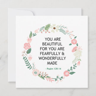 Salm 139 Você É Bonita