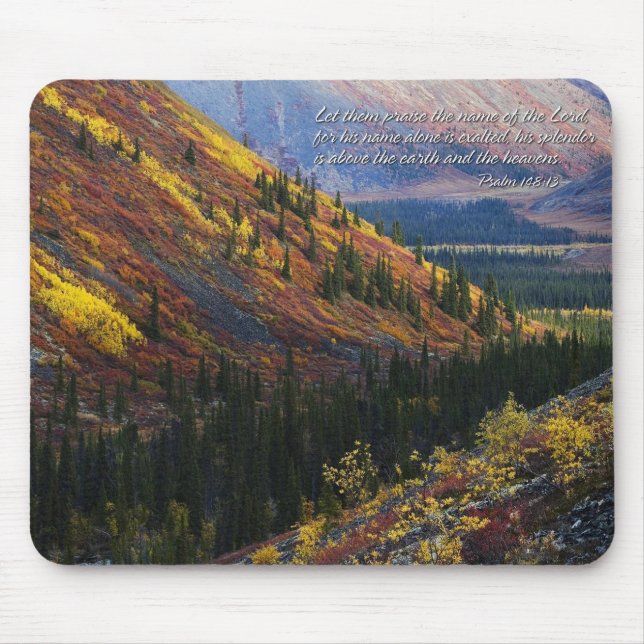 Salm 148:13 Mousepad (Frente)