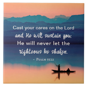 Salm 55:22 Fale sobre o LORD