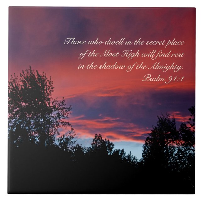 Salm 91, aqueles que vivem no lugar secreto, (Frente)