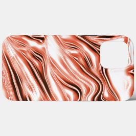 Salmão brilhante para vestígios longos vermelhos e