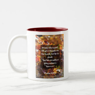 Salmo 106:1 Caneca