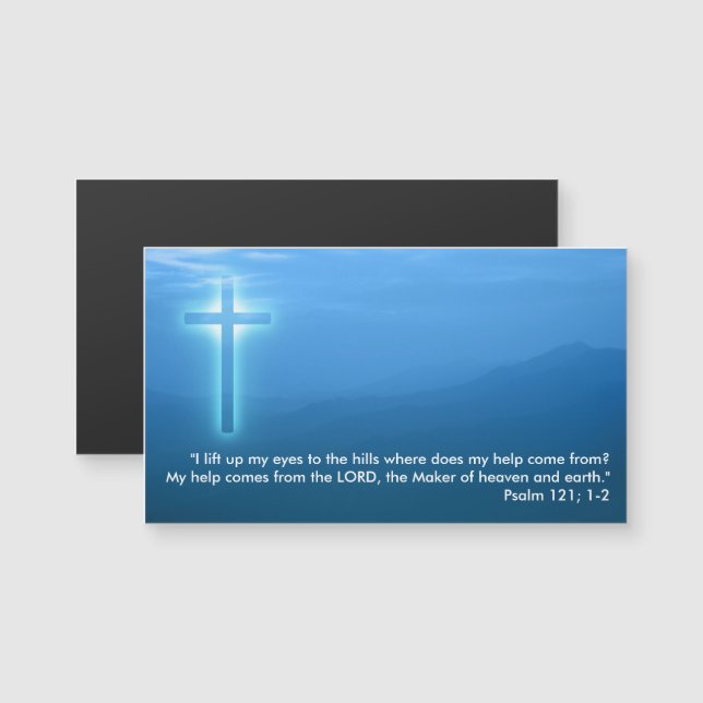 Salmo 121; 1-2 (Frente/Verso)