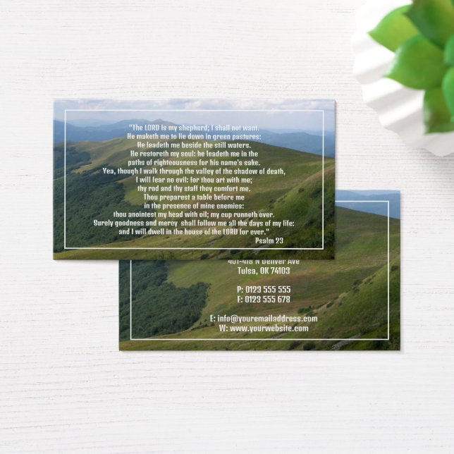 Salmo 23 | Inspiração Cristã (Mesa)