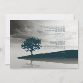 Salmo 23 O Senhor é Meu Pastor Cartão Postal