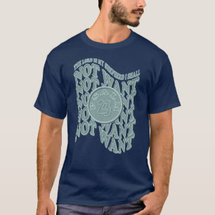 Salmo 23 O Senhor É Minha Camisa De T-Shirt Pastor