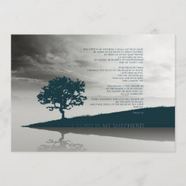 Salmo 23 O Senhor é o meu Cartão-postal Shepperd
