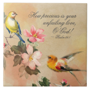 Salmo 36:7 Como precioso seu amor inabalável, Ó De