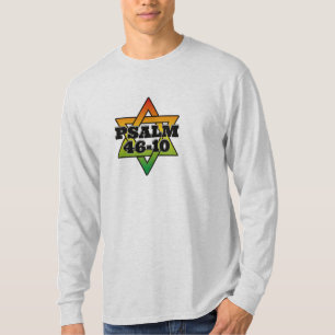 Salmo 46-10 - Camiseta Básica Manga Longa