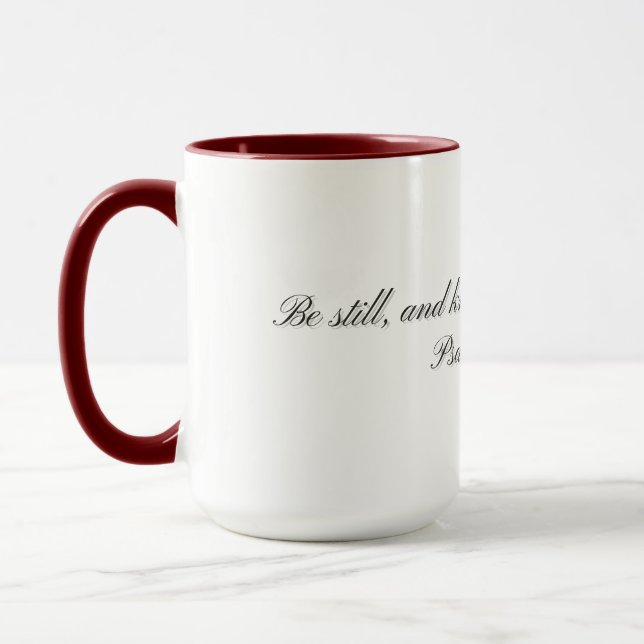 Salmo 46:10, Caneca de Presente (Esquerda)