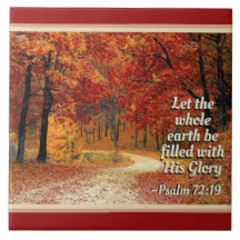 Salmo 72:19 Deixe a Terra cheia de sua glória