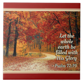 Salmo 72:19 Deixe a Terra cheia de sua glória