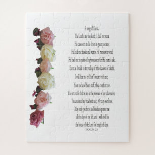 Salmo, Rosa Branco Flor, Quebra-cabeça de Desafio