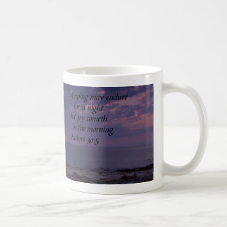 Salmos - caneca do nascer do sol da baía de