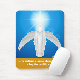 Salms 91:11 Mousepad