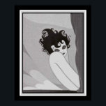 "Salomé" Art Deco Impressão por John Vassos ca. 19<br><div class="desc">Ilustração da Deco da Arte de 1927 por John Vasso's para a peça "Salomão" de Oscar Wilde</div>