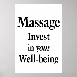 Salon Barbershop Posters Massage Well-being