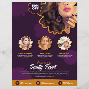 SALON LFYER MELHOR DESIGN FLYER